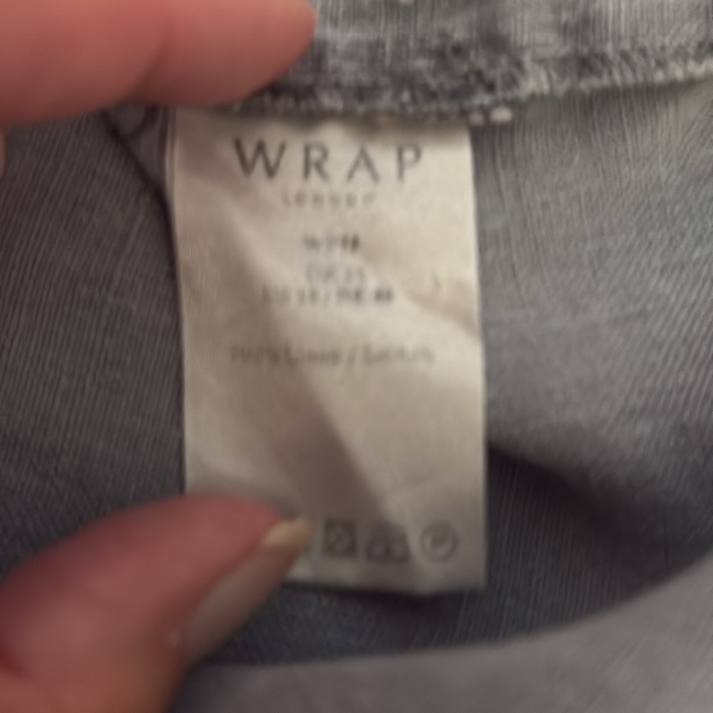 Wrap London Linen Dress Size 18 - Picture 5 of 6